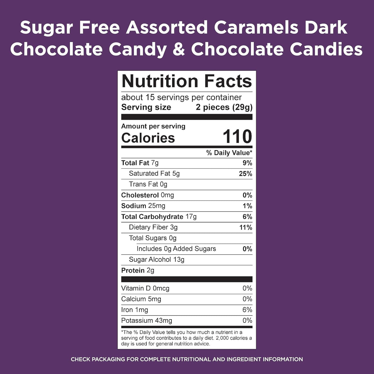 Russell Stover individually wrapped caramel chocolates