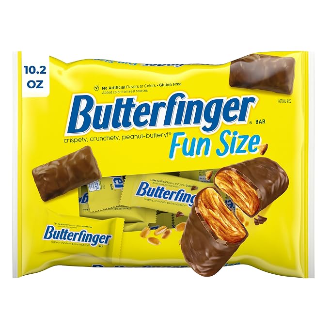Butterfinger Fun Size Candy Bars 10.2 oz bag