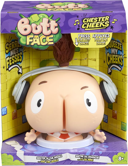 Interactive Butt Face Chester Cheeks sound toy