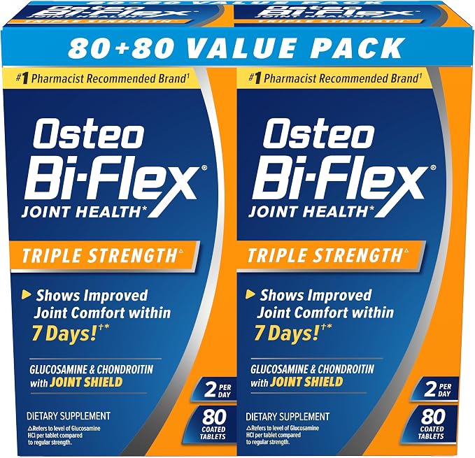 Osteo Bi-Flex Triple Strength glucosamine chondroitin supplement bottle