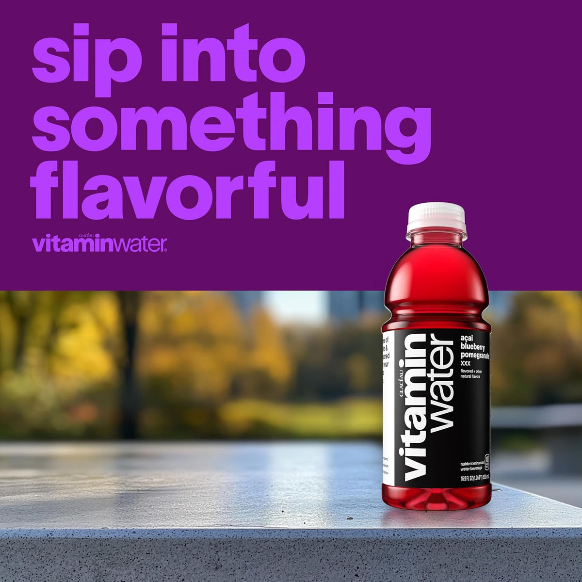vitaminwater XXX nutrient-enhanced water six-pack