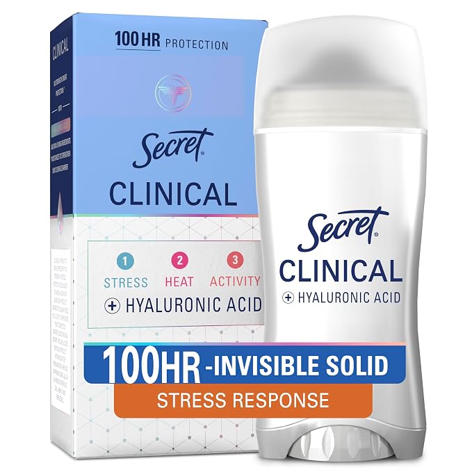 Secret Clinical Strength 100HR antiperspirant deodorant for women