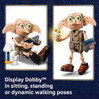 LEGO Dobby display figure in sitting pose