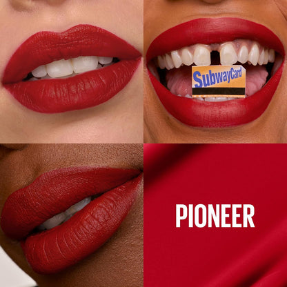 Pioneer saturated matte lipstick by Maybelline