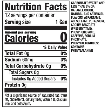 12 oz cans of Dr Pepper Strawberries and Cream Zero Sugar