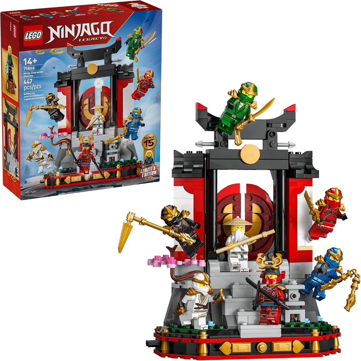 NINJAGO monastery build with minifigures