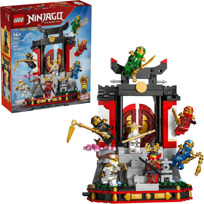 NINJAGO monastery build with minifigures