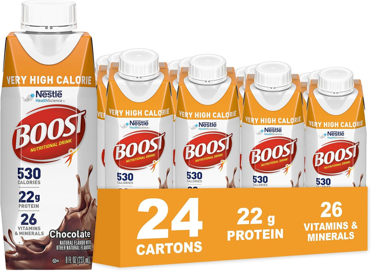 BOOST chocolate protein drink 8 fl oz bottle