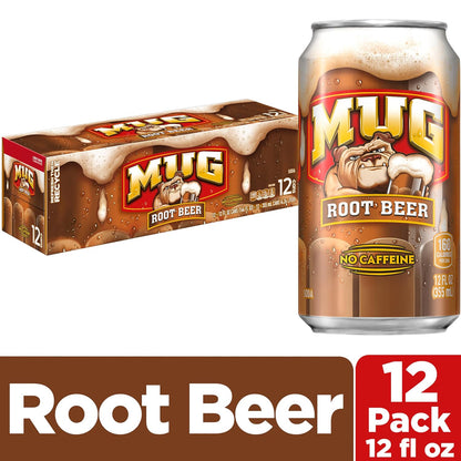 Mug Root Beer beverage pack for parties
