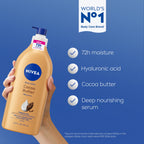 NIVEA Cocoa Butter 72-hour moisturizer