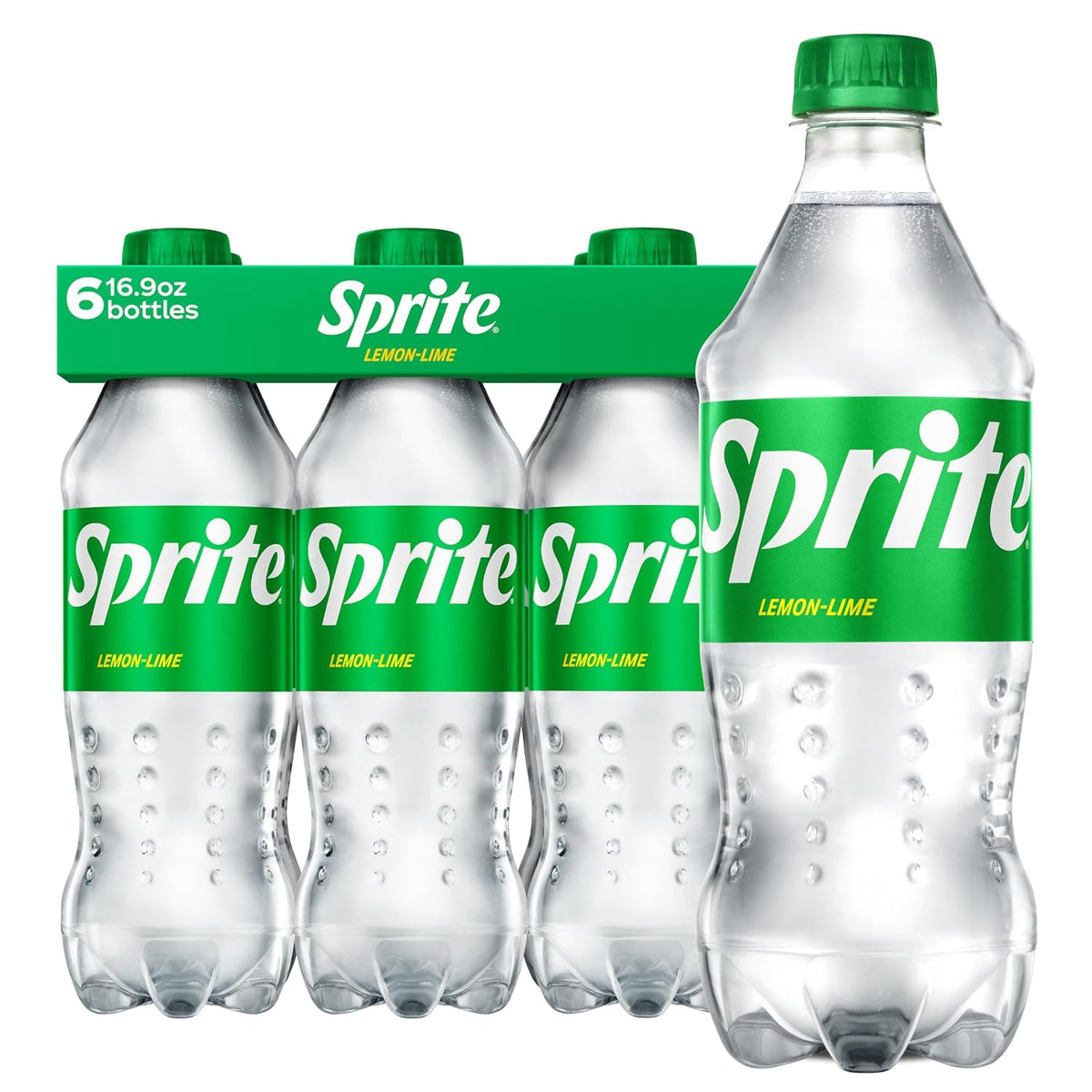 Sprite 16.9 fl oz soft drink bottles