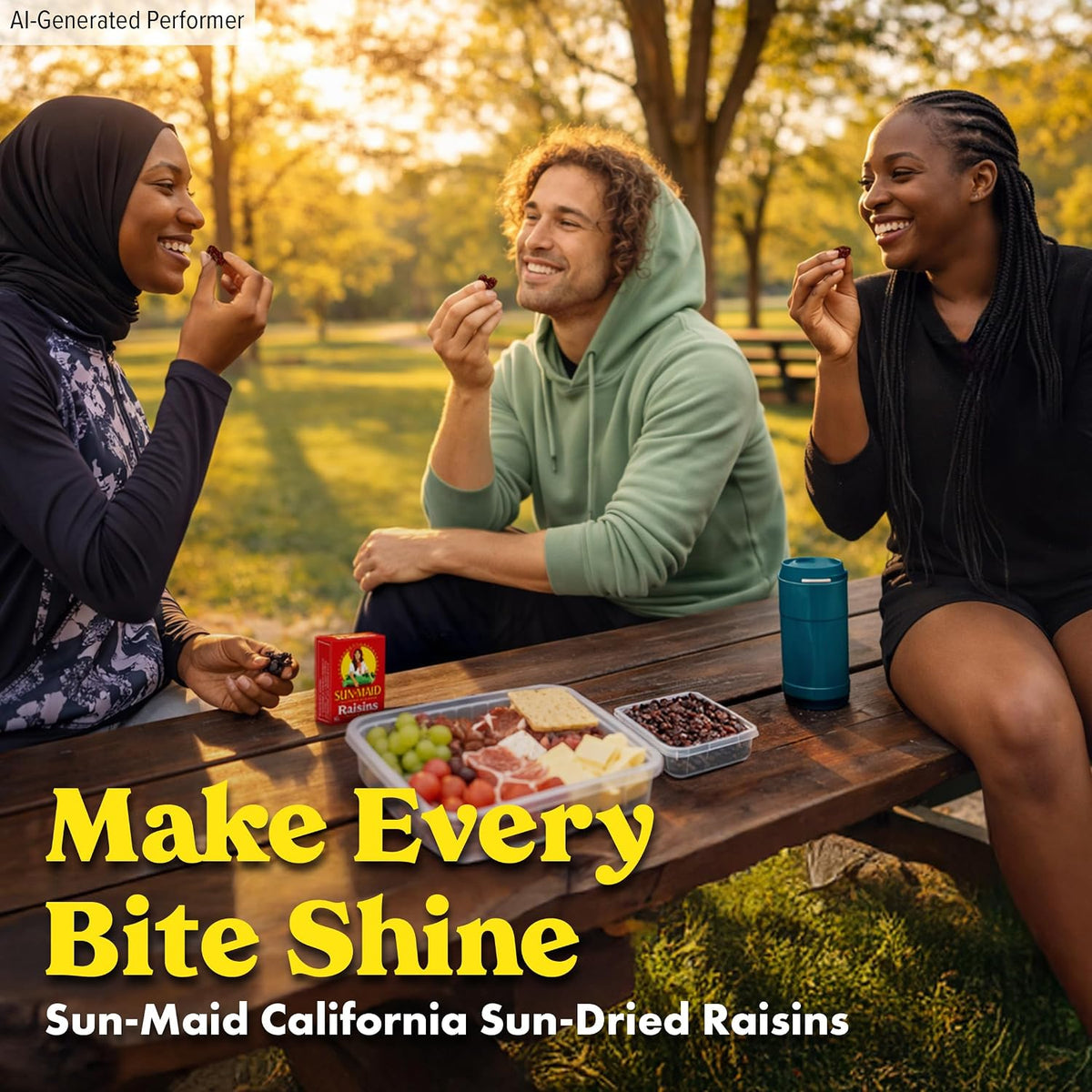 Sun-Maid Non-GMO raisins for lunch boxes