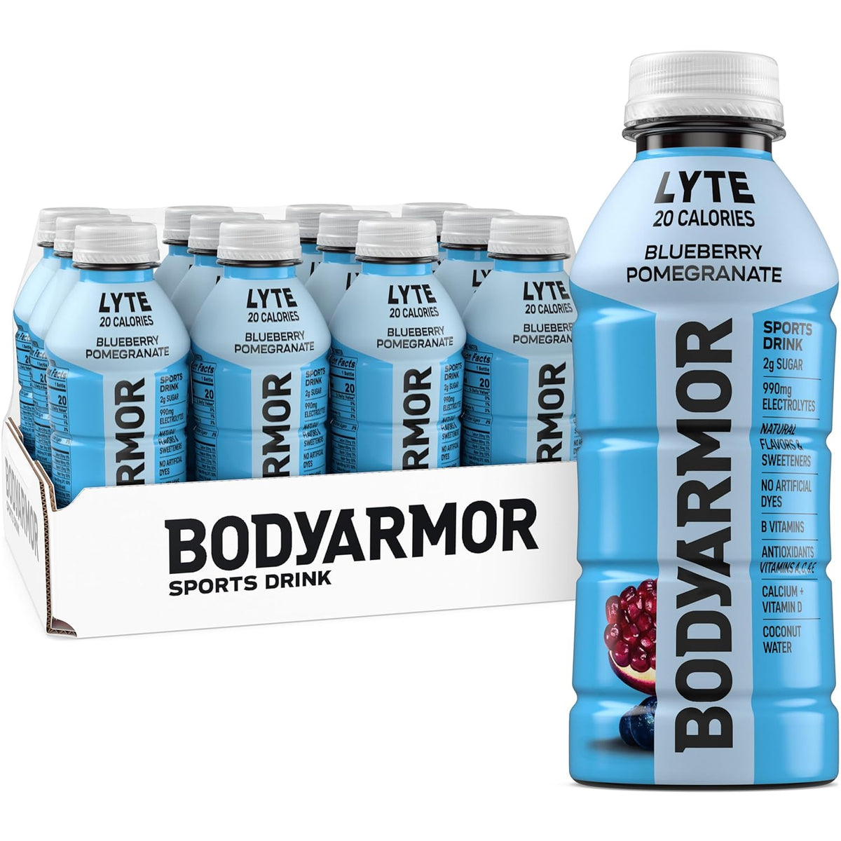 BODYARMOR LYTE electrolyte drink 16 oz bottles