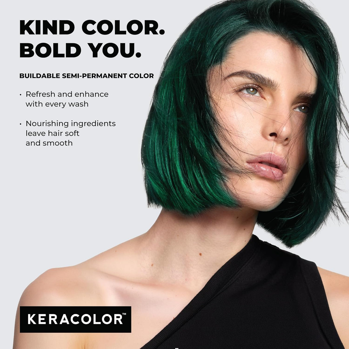 Keracolor conditioning hair color for at-home use