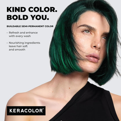 Keracolor conditioning hair color for at-home use