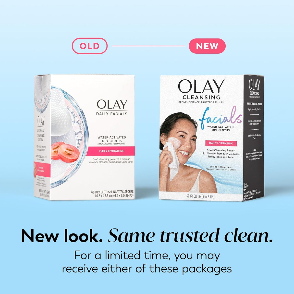 Olay alcohol free fragrance free face wipes