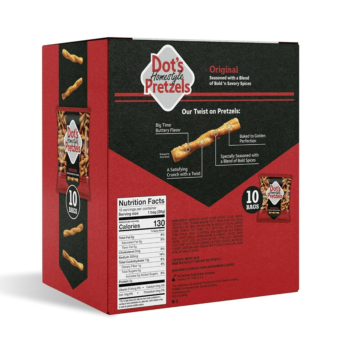 Dot's Original pretzel snack bags multi pack