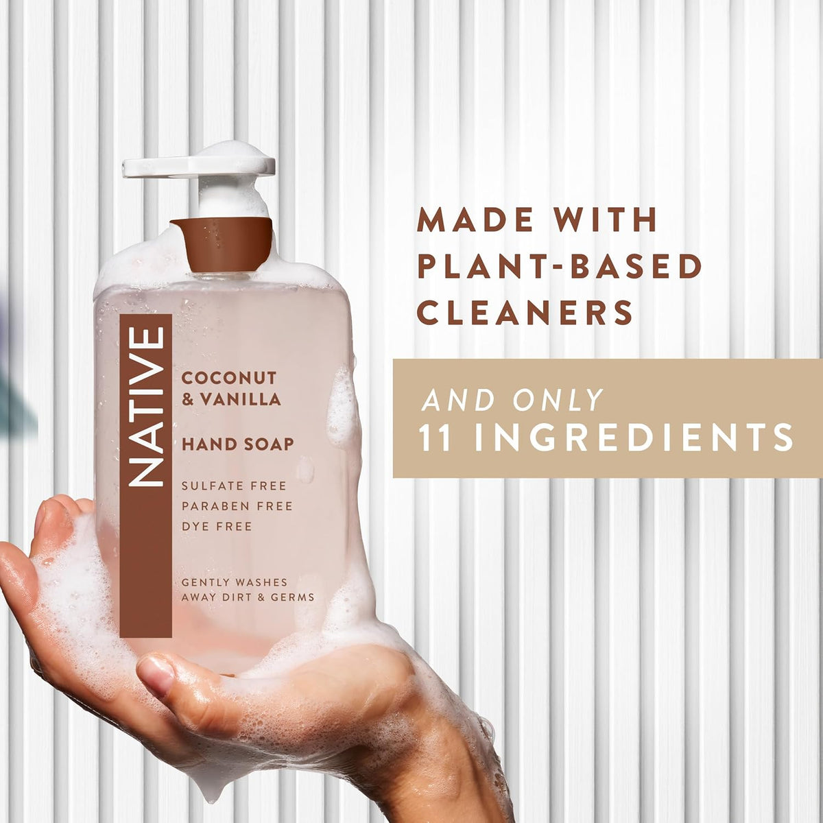 Sulfate and paraben free Native hand soap