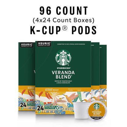 Veranda Blend blonde roast Keurig coffee pods box