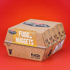 Golden nugget-style Fuggler collectible plush