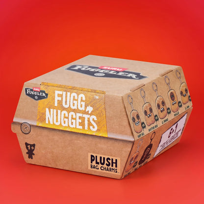 Golden nugget-style Fuggler collectible plush