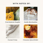 Spiced Pumpkin Latte decorative jar candle by Voluspa