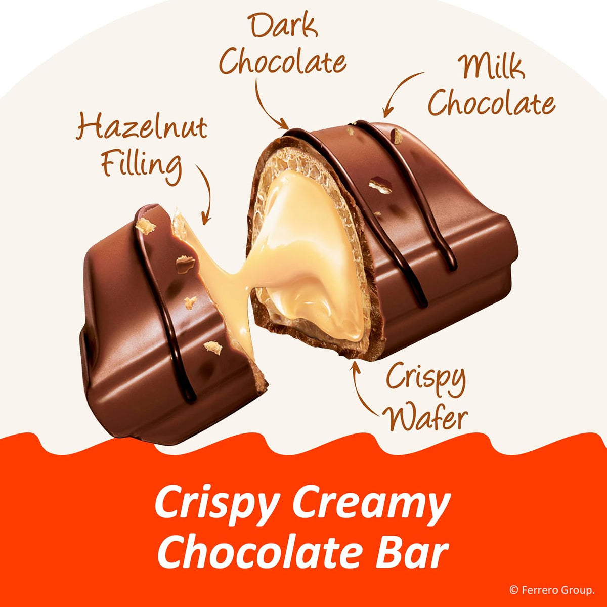 Kinder Bueno snack size chocolate candy pack