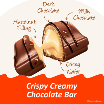 Kinder Bueno snack size chocolate candy pack