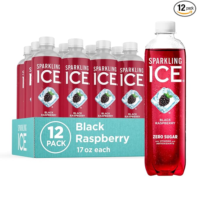 Sparkling Ice Black Raspberry sparkling water 12 pack