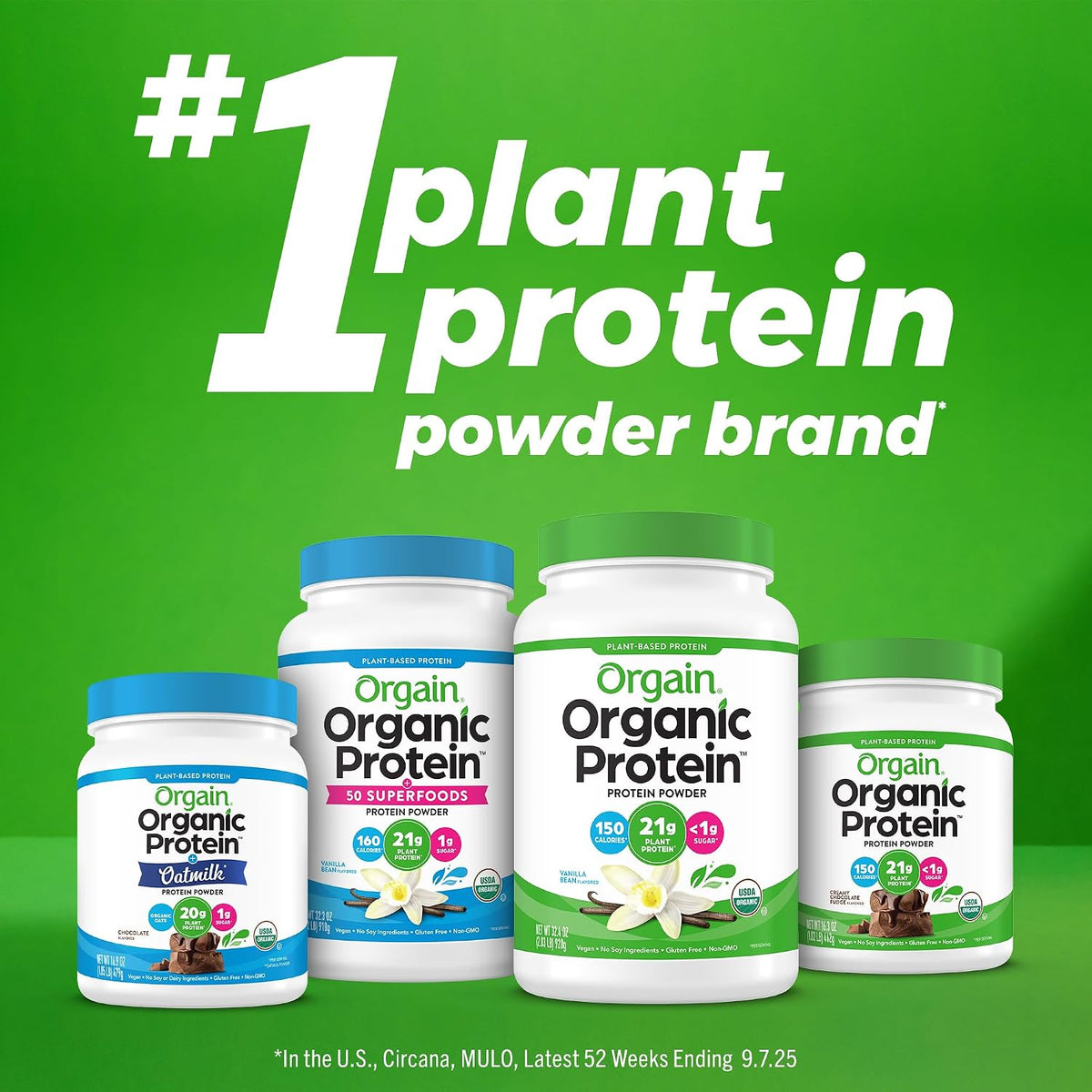 Orgain organic vegan powder for daily nutrition
