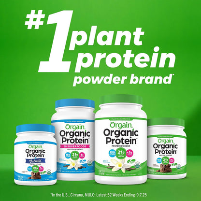 Orgain organic vegan powder for daily nutrition