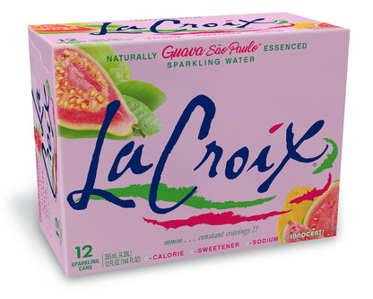 La Croix sparkling water Guava Sao Paulo 12 fl oz