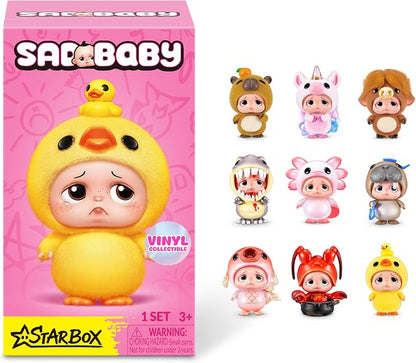 STARBOX Sad Baby Animals blind box collectible figurine