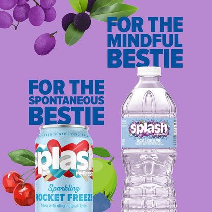 SPLASH REFRESHER bottled water multi-pack for hydration