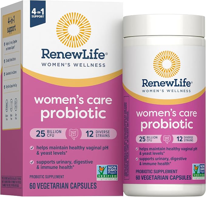 Renew Life Women's Care Probiotic 25 Billion CFU bottle