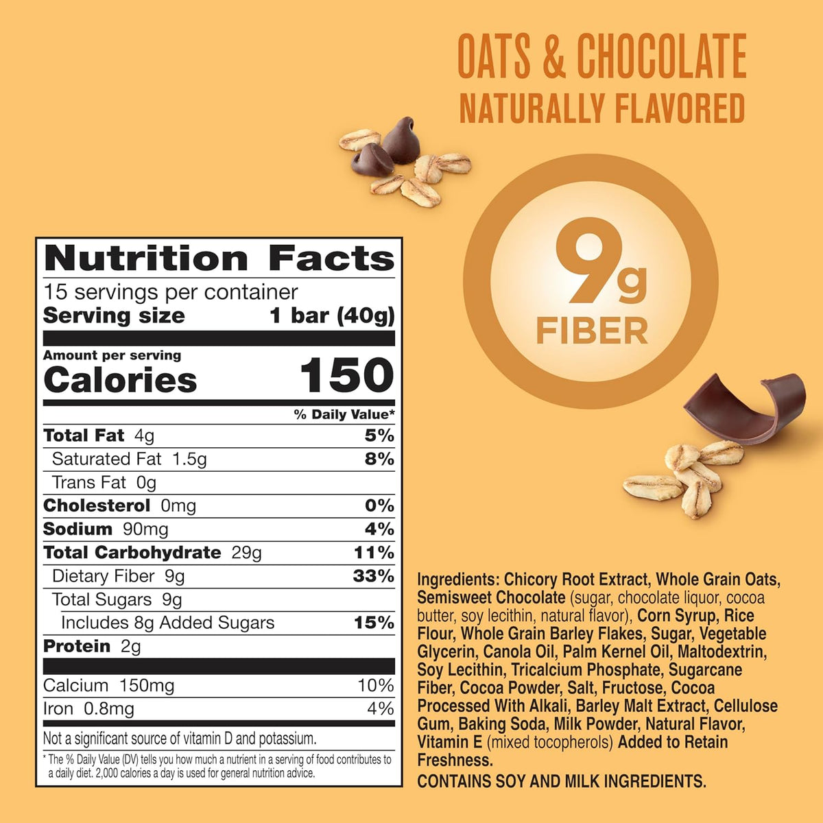 Oats and chocolate chewy granola bars mega pack