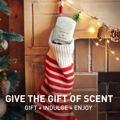 Holiday scented Old Spice deodorant for men