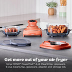 Ninja Crispi air fryer with CleanCrisp container