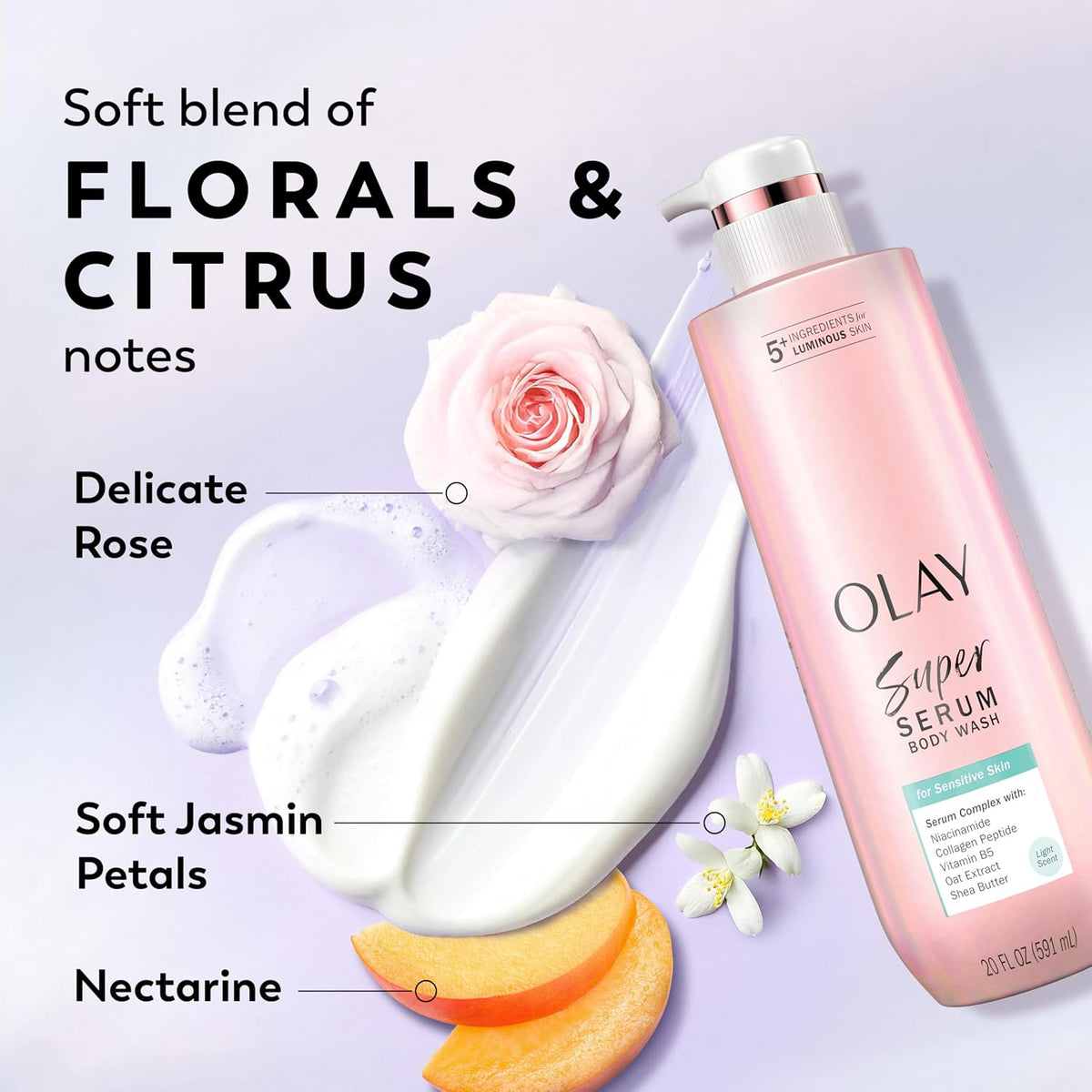 Olay sensitive skin body wash 20 fl oz bottle