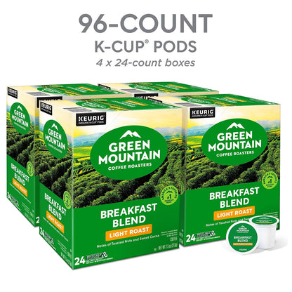 Green Mountain Coffee Roasters K-Cup Breakfast Blend packaging