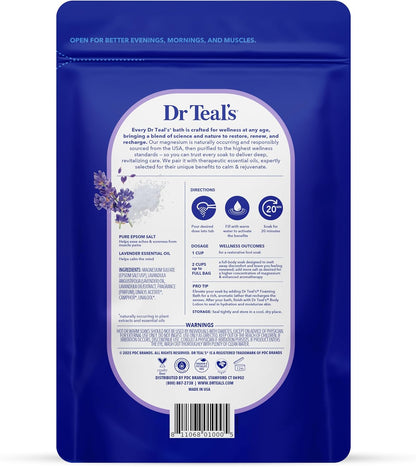 48 oz Dr Teal's Epsom salt soaking solution