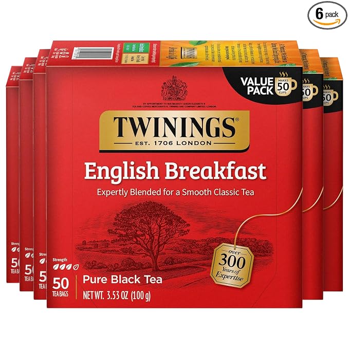 Twinings English Breakfast black tea 300 teabags pack