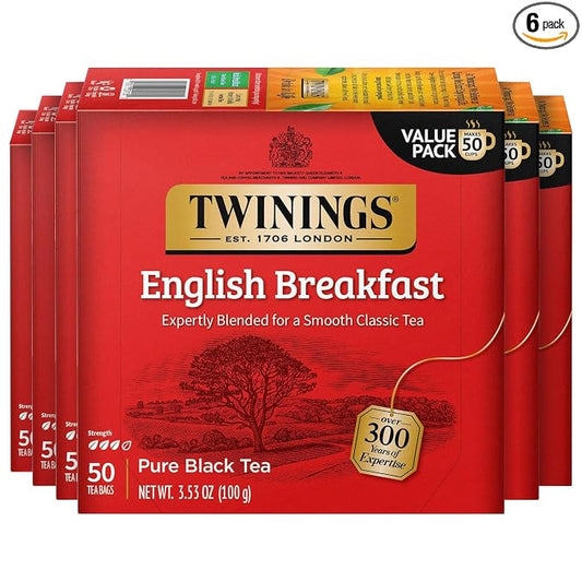 Twinings English Breakfast black tea 300 teabags pack
