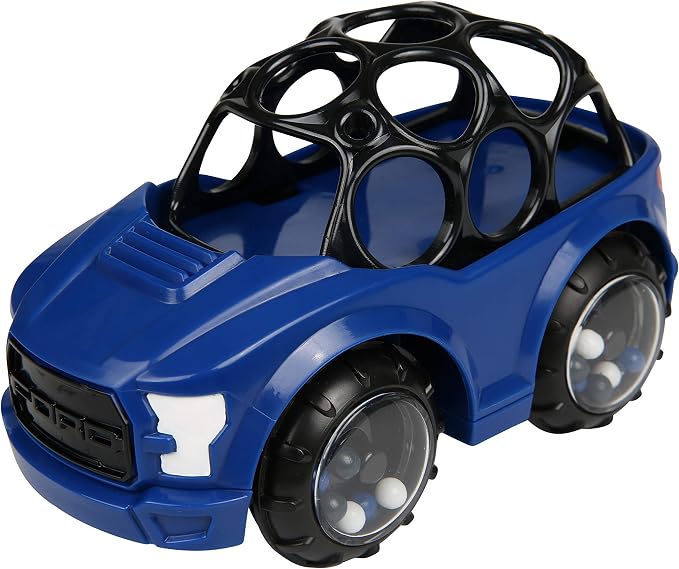 BPA-free Oball rattle and roll toy car