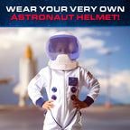 Blue Marble astronaut helmet for pretend play