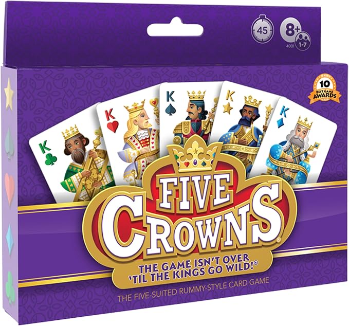PlayMonster Five Crowns rummy style card game