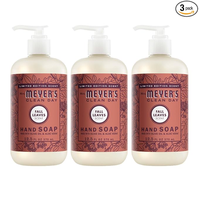Mrs. Meyer's Clean Day Fall Leaves liquid hand soap