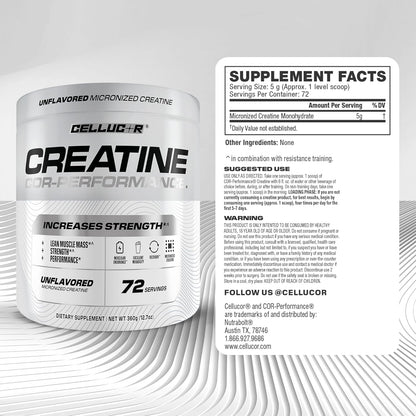 Cellucor COR-Performance Creatine 72 servings