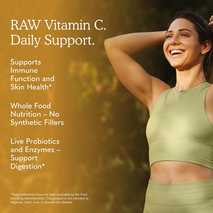 Garden of Life vegan gluten-free vitamin C capsules