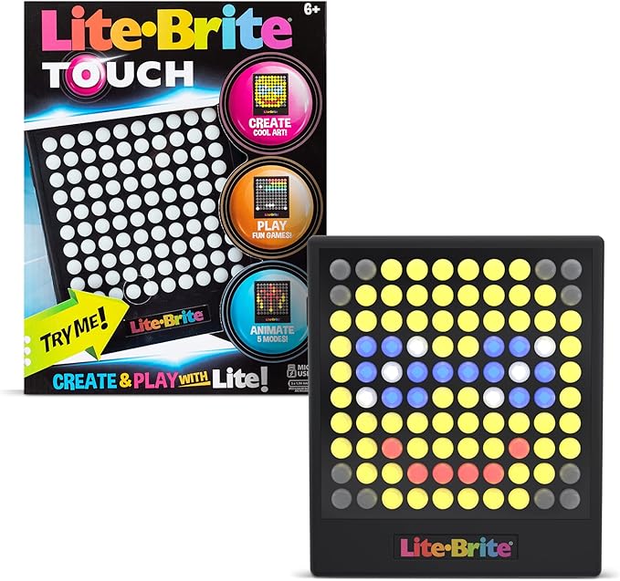 Lite Brite Touch portable light-up STEM toy
